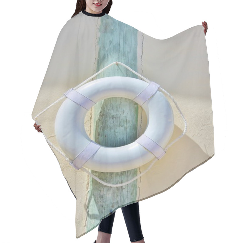 Personality  Life Preserver Buoy For Drowning Hair Cutting Cape