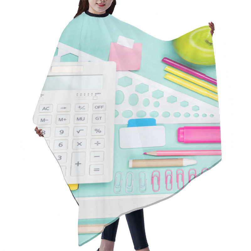 Personality  Various School Supplies Hair Cutting Cape