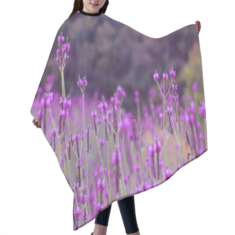 Personality  Flower Hair Cutting Cape