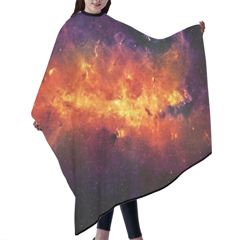 Personality  Center Of The Milky Way Galaxy Hair Cutting Cape