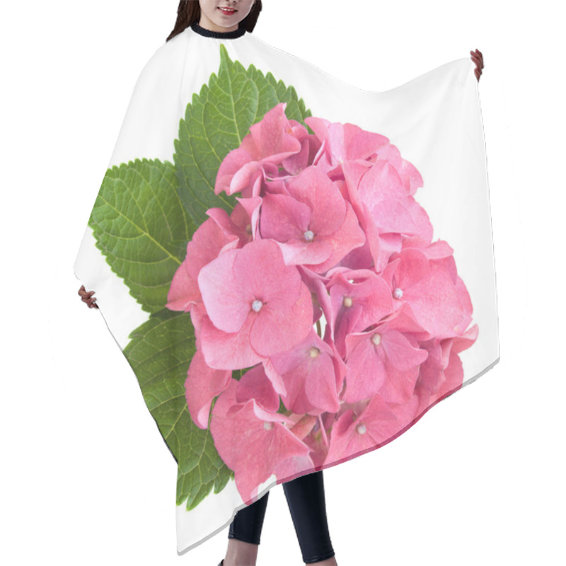 Personality  Pink Hydrangea Hair Cutting Cape