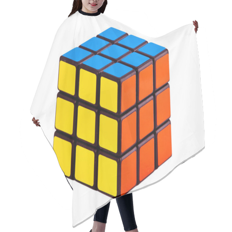 Personality  Rubik's Cube Hair Cutting Cape