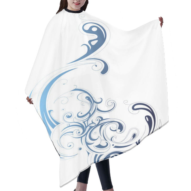 Personality  Decorative Artwork Hair Cutting Cape