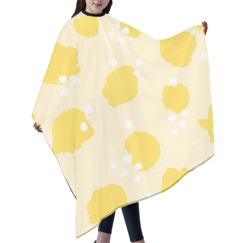 Personality  Simple Pattern With Hand Drawn Dots Hair Cutting Cape