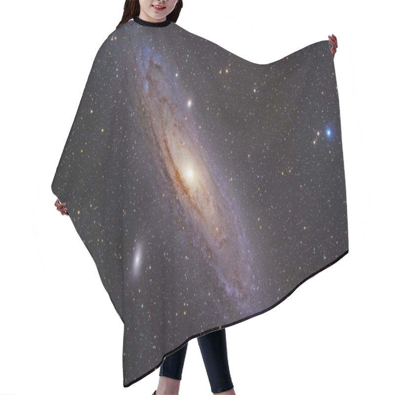 Personality  Andromeda Galaxy Hair Cutting Cape