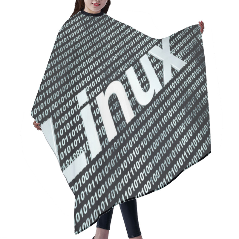 Personality  Linux Code Hair Cutting Cape