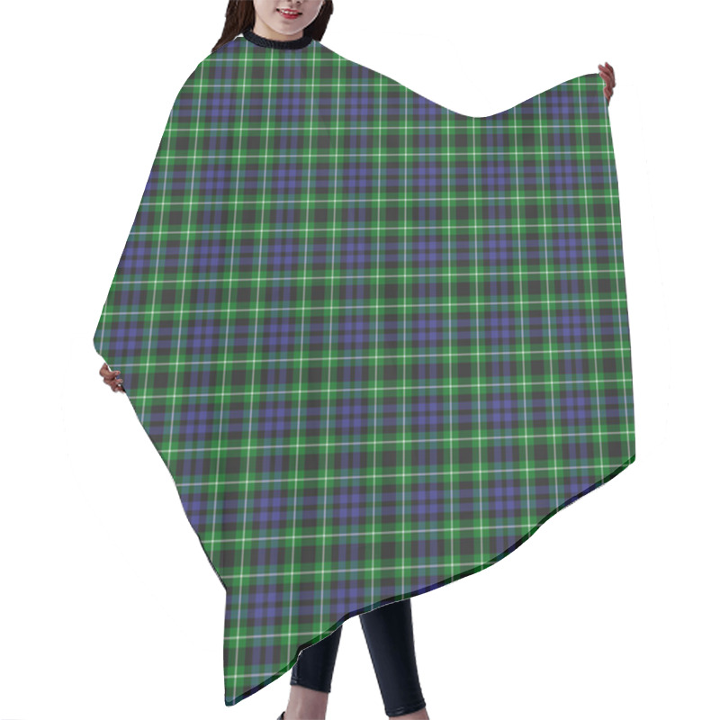 Personality  Clan Graham Of Montrose Tartan Hair Cutting Cape