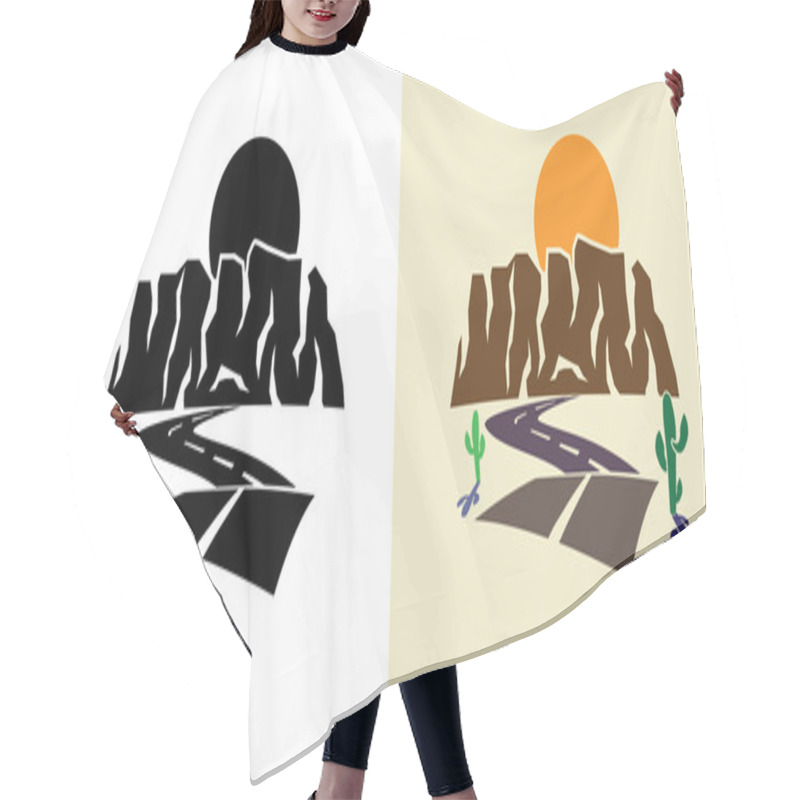 Personality  Canyon And Sunset Hair Cutting Cape