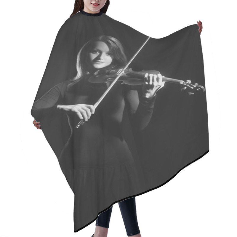 Personality  Violin Player Violinist Classical Music Concert Hair Cutting Cape