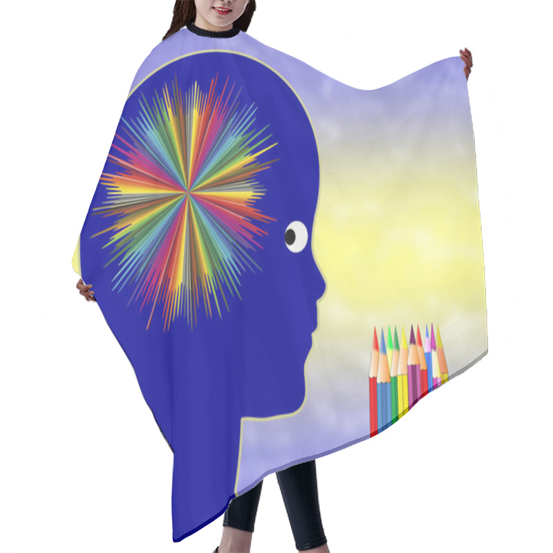 Personality  Art In Early Education Hair Cutting Cape