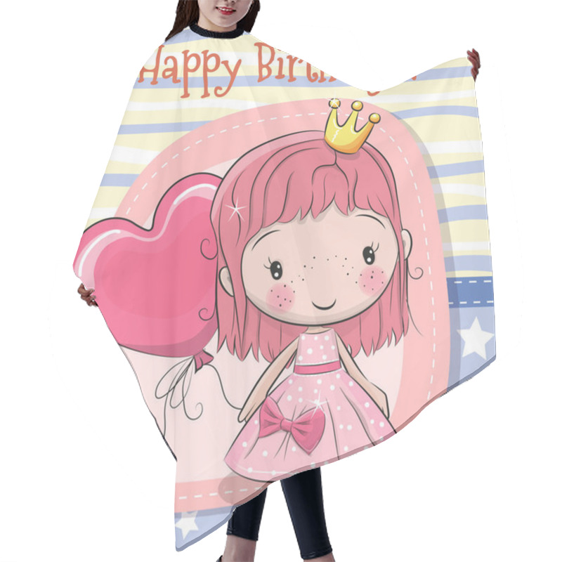 Personality  Cute Cartoon Fairy Tale Princess Hair Cutting Cape