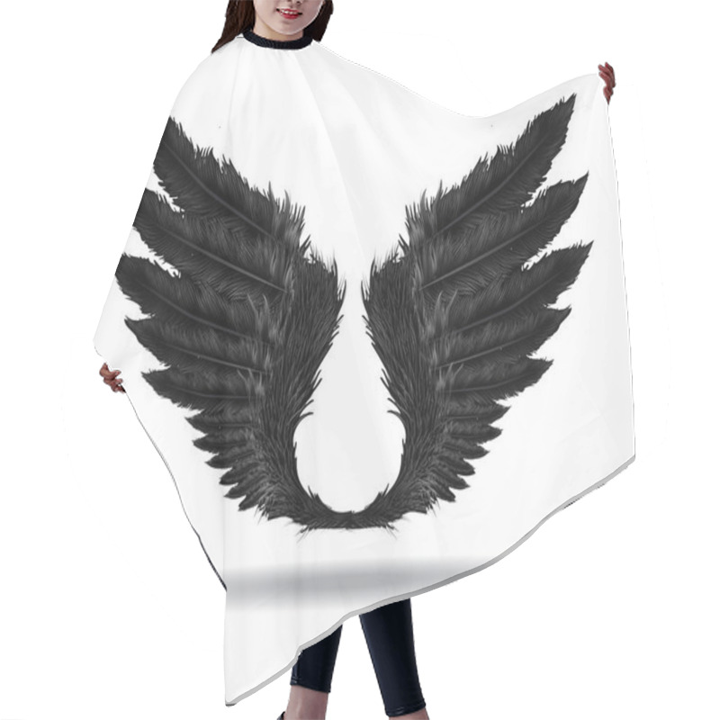 Personality  Wings Of Darkness Hair Cutting Cape