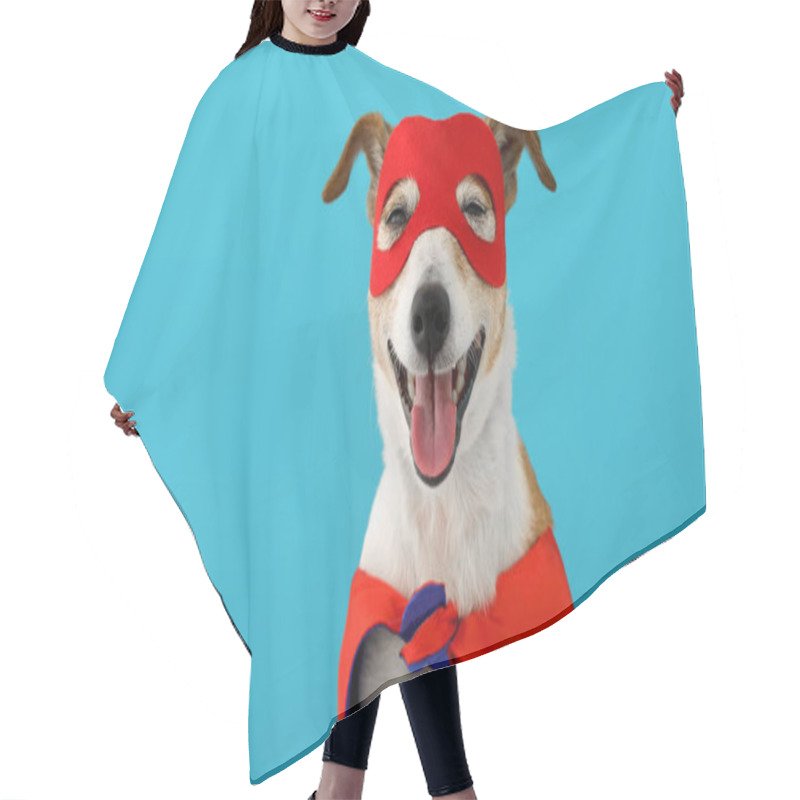 Personality  Dog Super Hero Costume Hair Cutting Cape