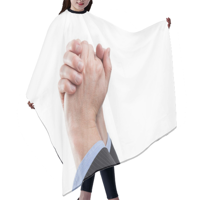 Personality  Hands Of A Winner Hair Cutting Cape