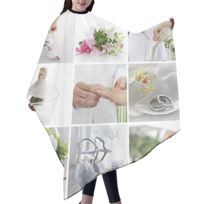 Personality  Collage Hair Cutting Cape