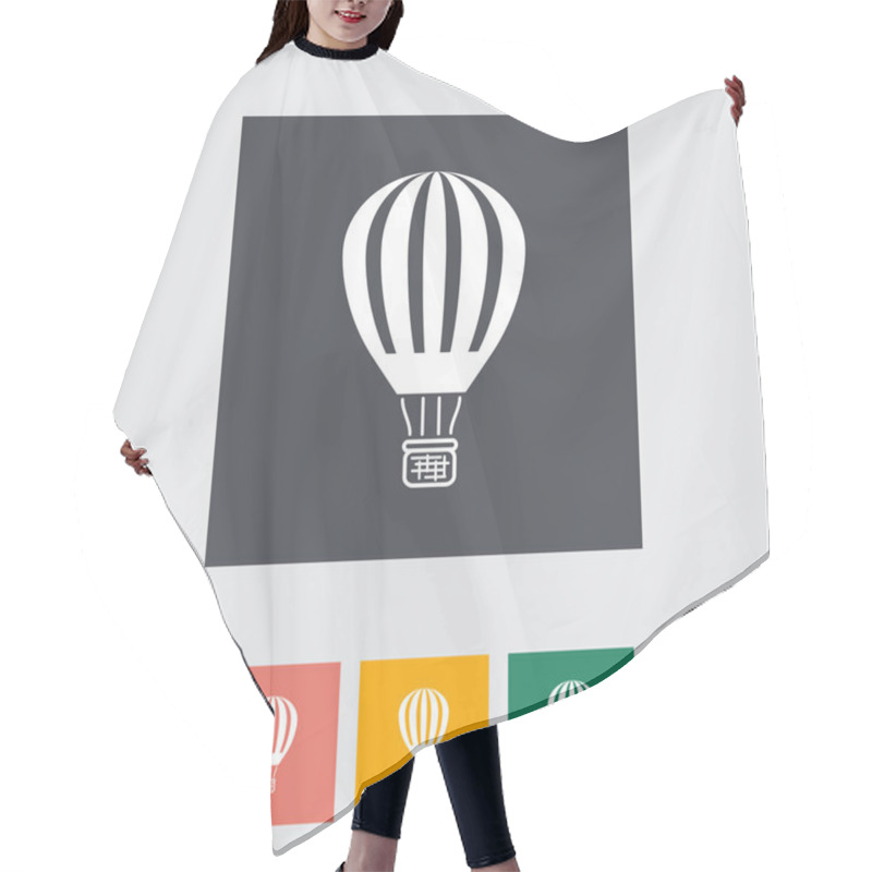 Personality  Air Balloon Hair Cutting Cape