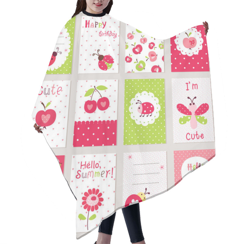 Personality  Baby Arrival And Shower Collection Hair Cutting Cape