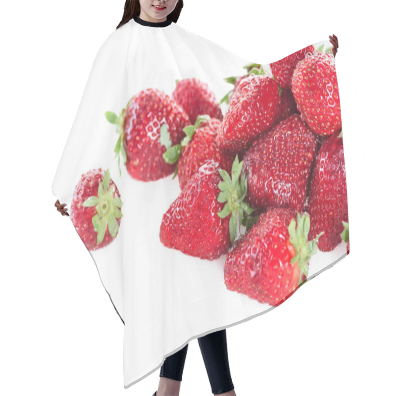 Personality  Heap Of Fresh Strawberries Hair Cutting Cape