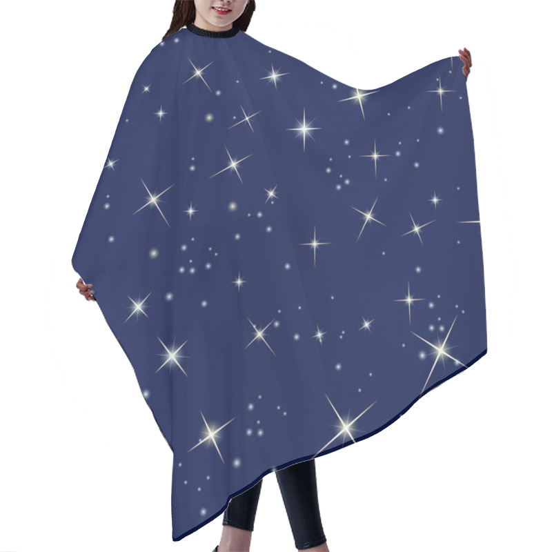 Personality  Night Sky And Stars Hair Cutting Cape