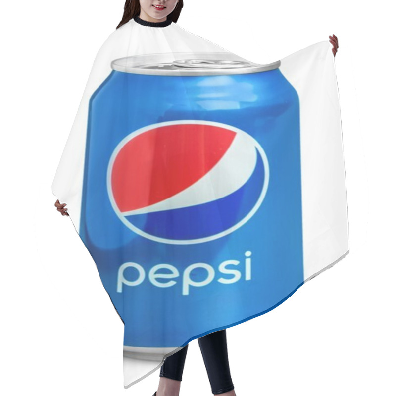 Personality  Pepsi Can Isolated Hair Cutting Cape