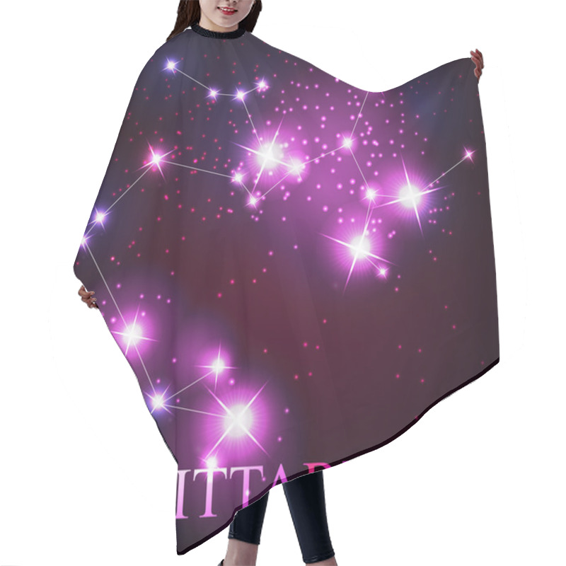 Personality  Sagittarius Zodiac Sign Of The Beautiful Bright Stars Hair Cutting Cape