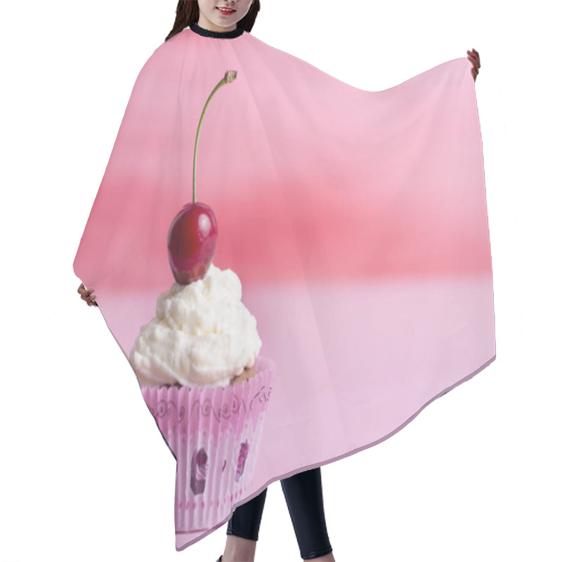 Personality  Cupkake,muffin,cake,birthday,cherries Hair Cutting Cape