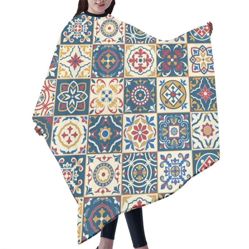 Personality  Gorgeous Seamless Pattern Hair Cutting Cape