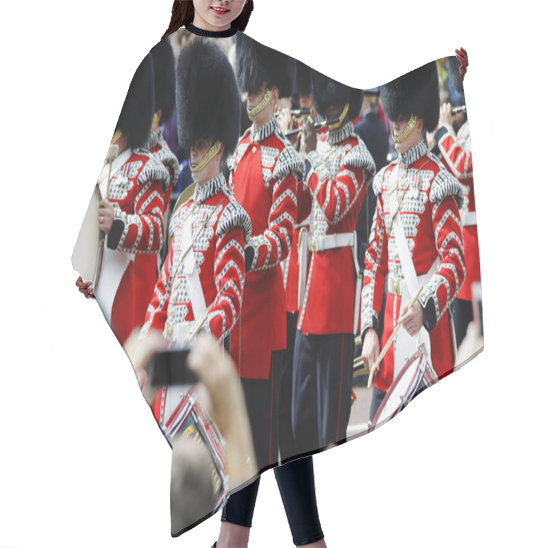 Personality  Trooping The Colour, London 2012 Hair Cutting Cape