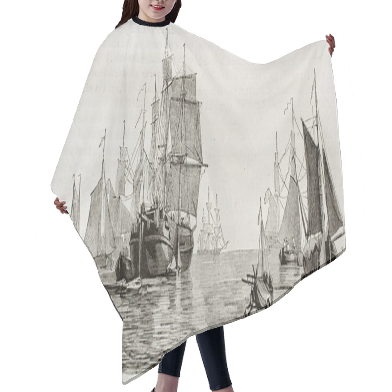 Personality  Amsterdam Port Hair Cutting Cape