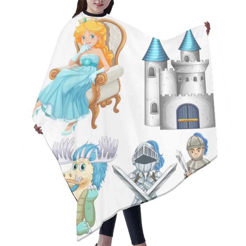 Personality  Fairy Tales Hair Cutting Cape