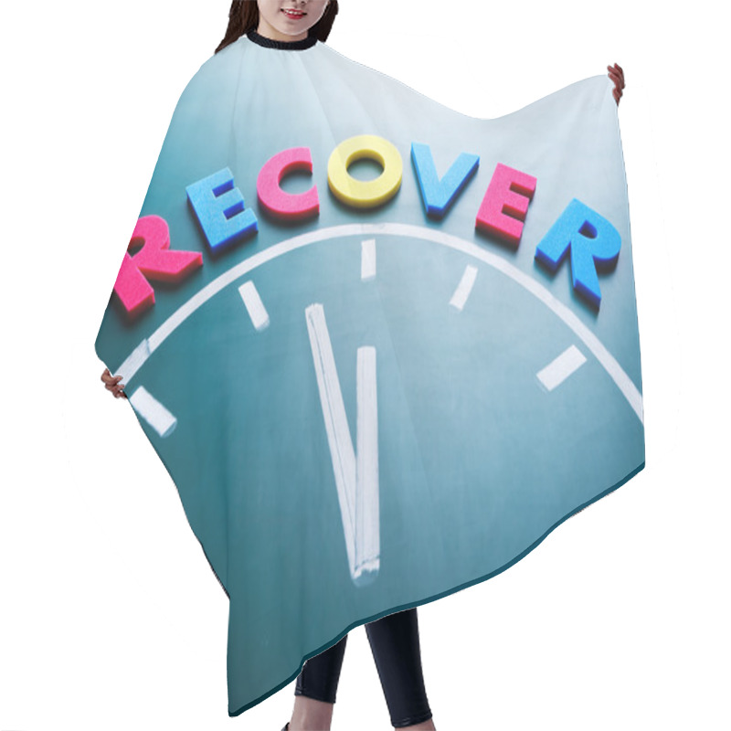 Personality  Time To Recover Concept Hair Cutting Cape