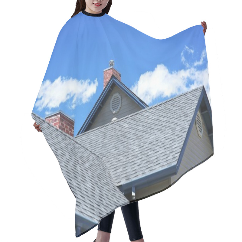 Personality  House Roof Hair Cutting Cape