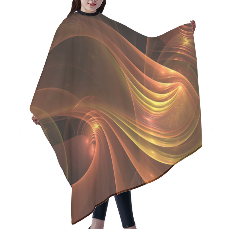 Personality  Abstract Background Hair Cutting Cape