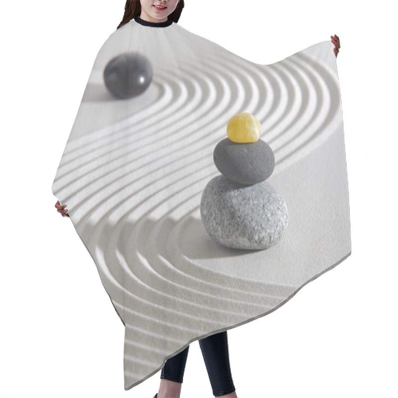 Personality  Japanese Zen Garden Hair Cutting Cape