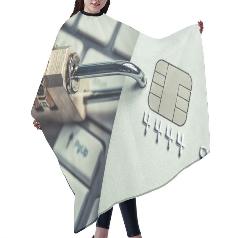 Personality  Credit Card Data Security Hair Cutting Cape