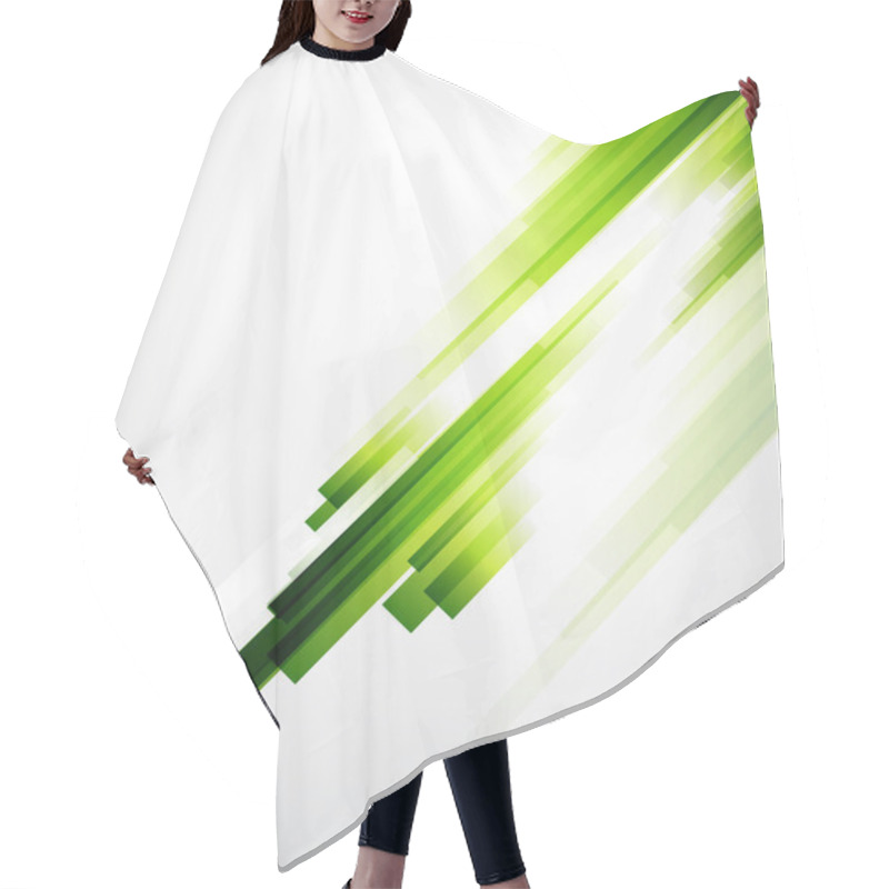 Personality  Straight Lines Background Hair Cutting Cape