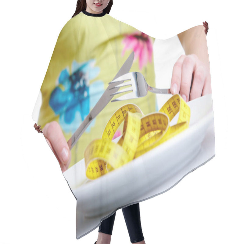 Personality  On Diet Hair Cutting Cape