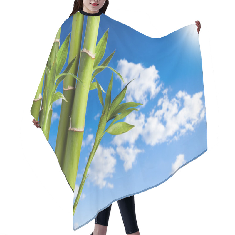 Personality  Bamboo On Sky Hair Cutting Cape