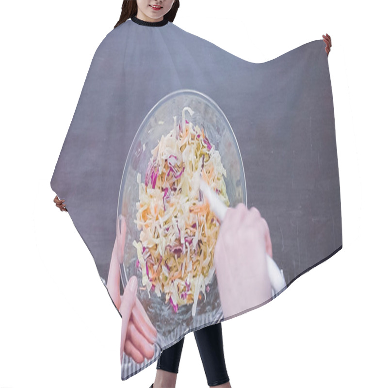 Personality  Coleslaw Hair Cutting Cape