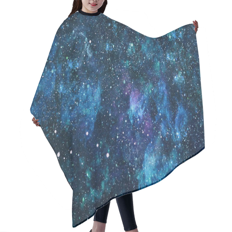 Personality  Futuristic Abstract Space Background. Night Sky With Stars And Nebula. Elements Of This Image Furnished By NASA Hair Cutting Cape