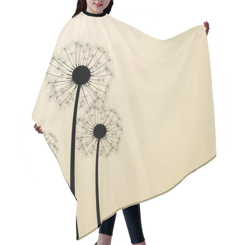 Personality  Dandelions. Hair Cutting Cape