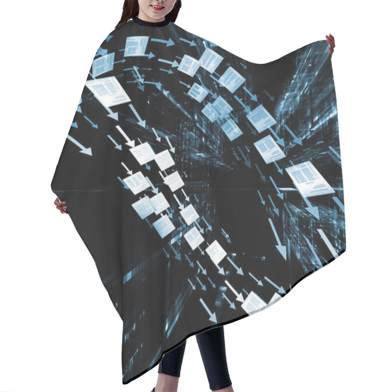 Personality  In Search Of Paperwork Hair Cutting Cape