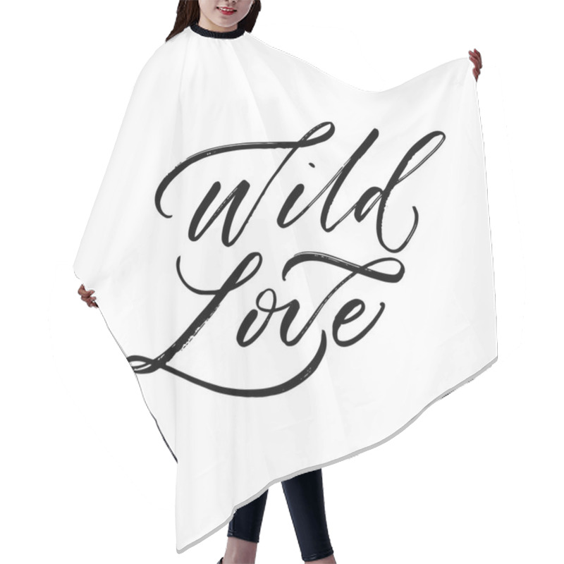 Personality  Wild Love Card.  Hair Cutting Cape