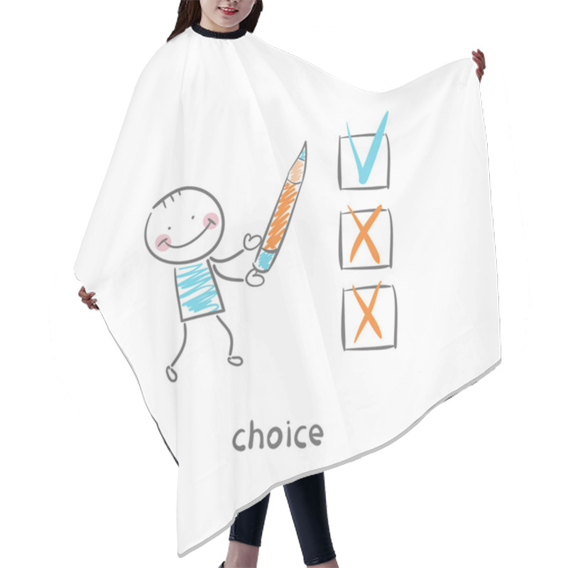 Personality  Choice Hair Cutting Cape