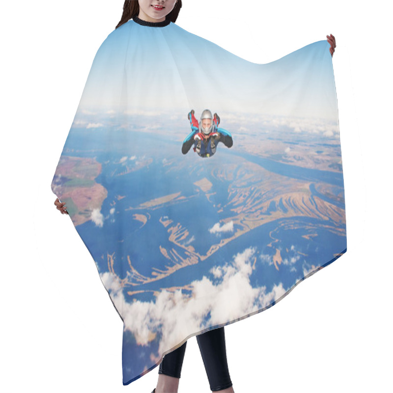 Personality  Skydiver Hair Cutting Cape