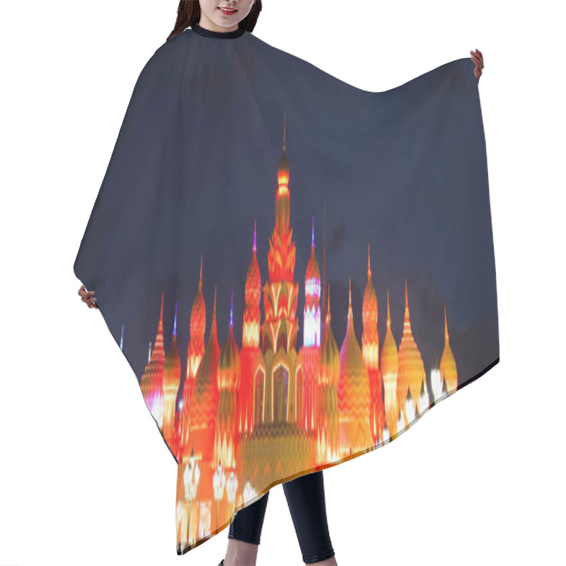 Personality  Red Square Russia Replica Entrance Hair Cutting Cape