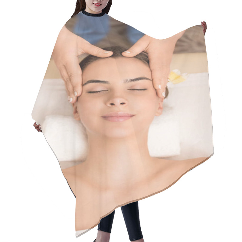 Personality  Head Massage Hair Cutting Cape