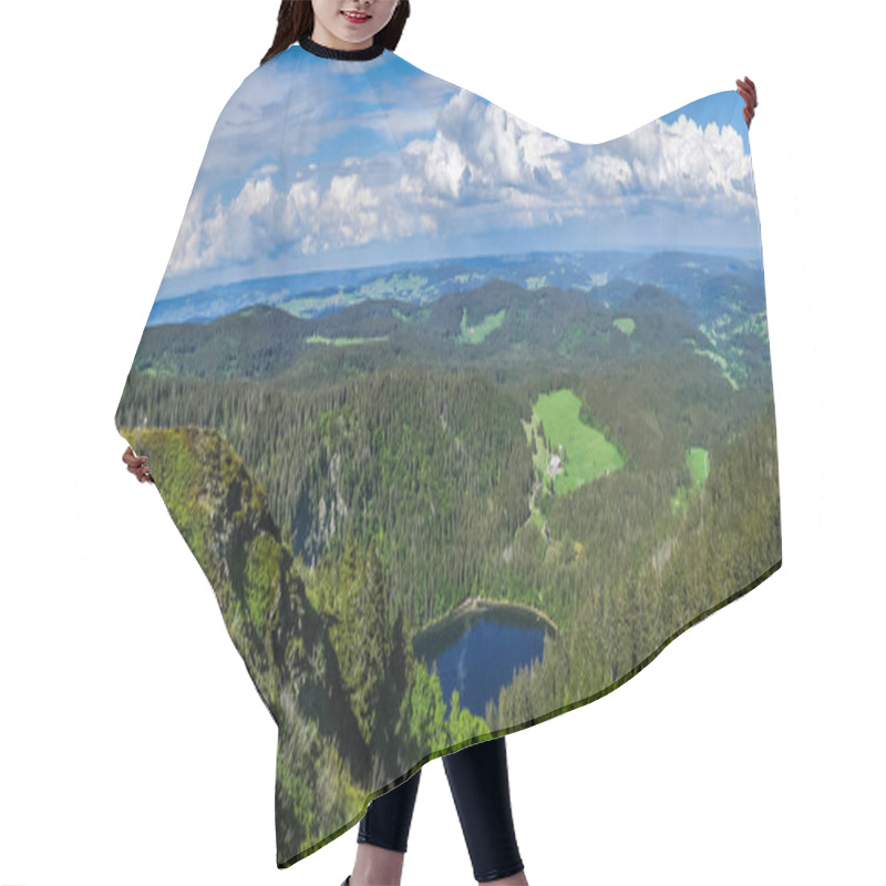 Personality  View Over The Black Forest Hair Cutting Cape