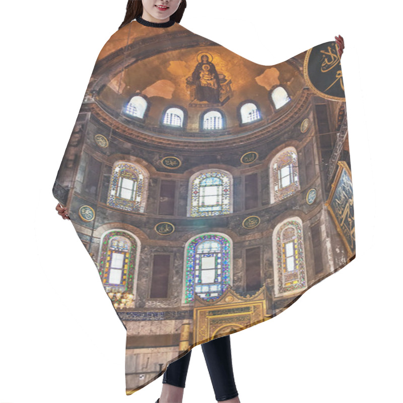 Personality  Hagia Sophia, Istanbul Hair Cutting Cape