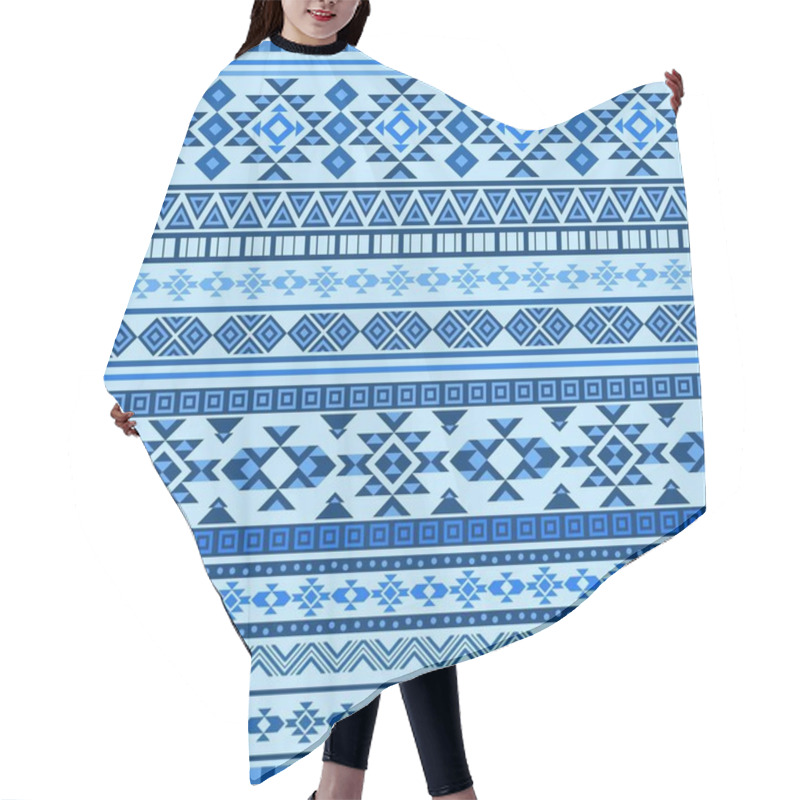 Personality  Ethnic Seamless Pattern Hair Cutting Cape